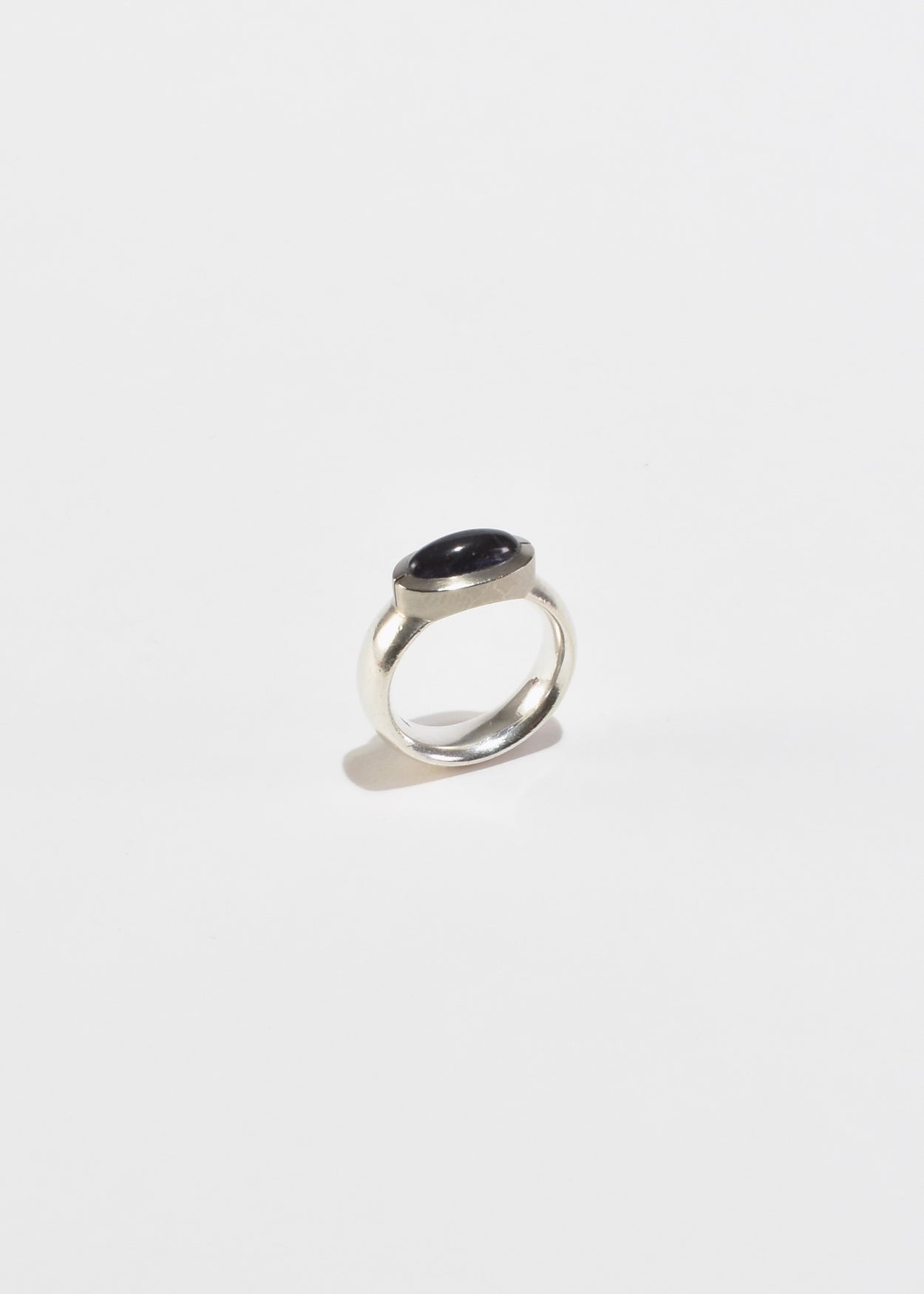Oval Iolite Ring