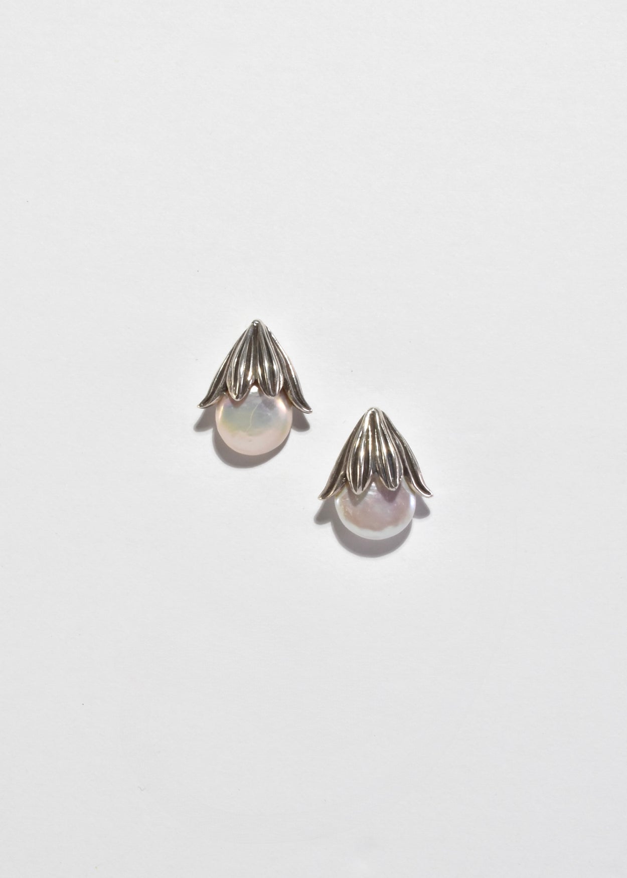 Floral Pearl Earrings