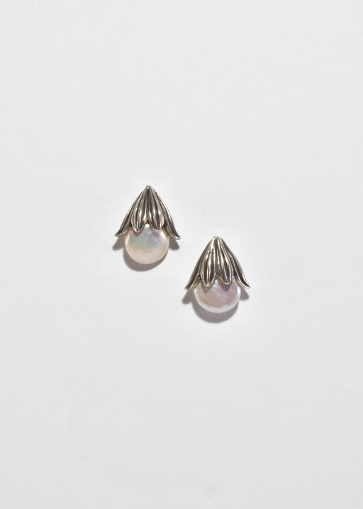 Floral Pearl Earrings