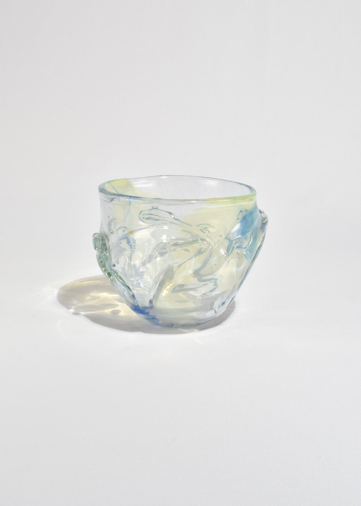 Opalescent Blown Glass Bowl