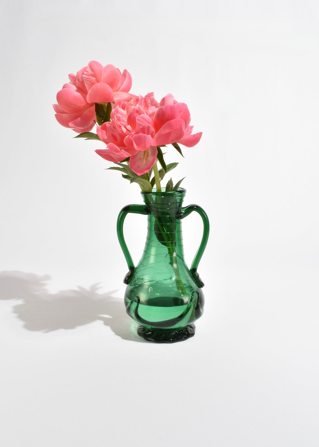 Green Amphora Vase