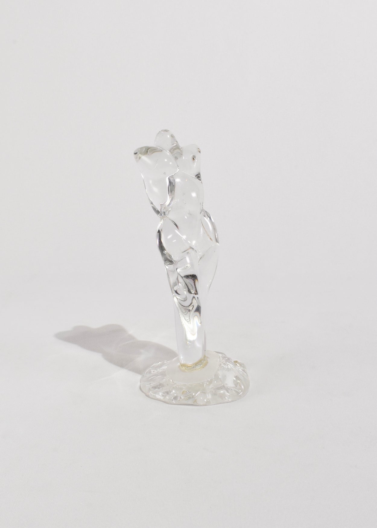 Glass Torso Sculpture