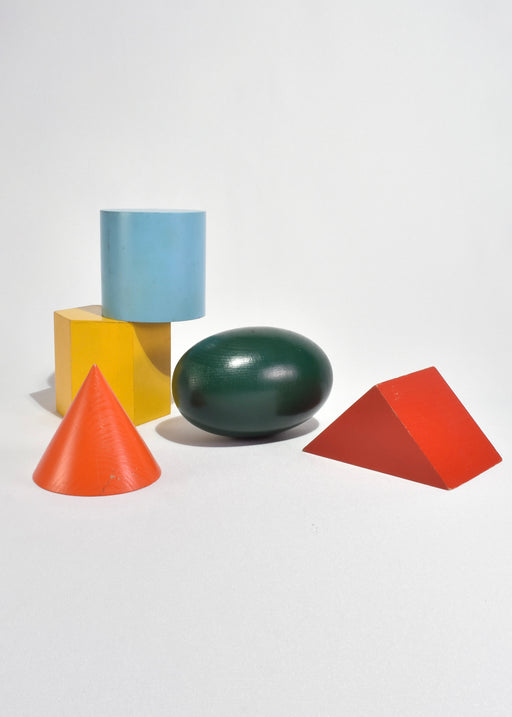 Wooden Geometric Forms Set