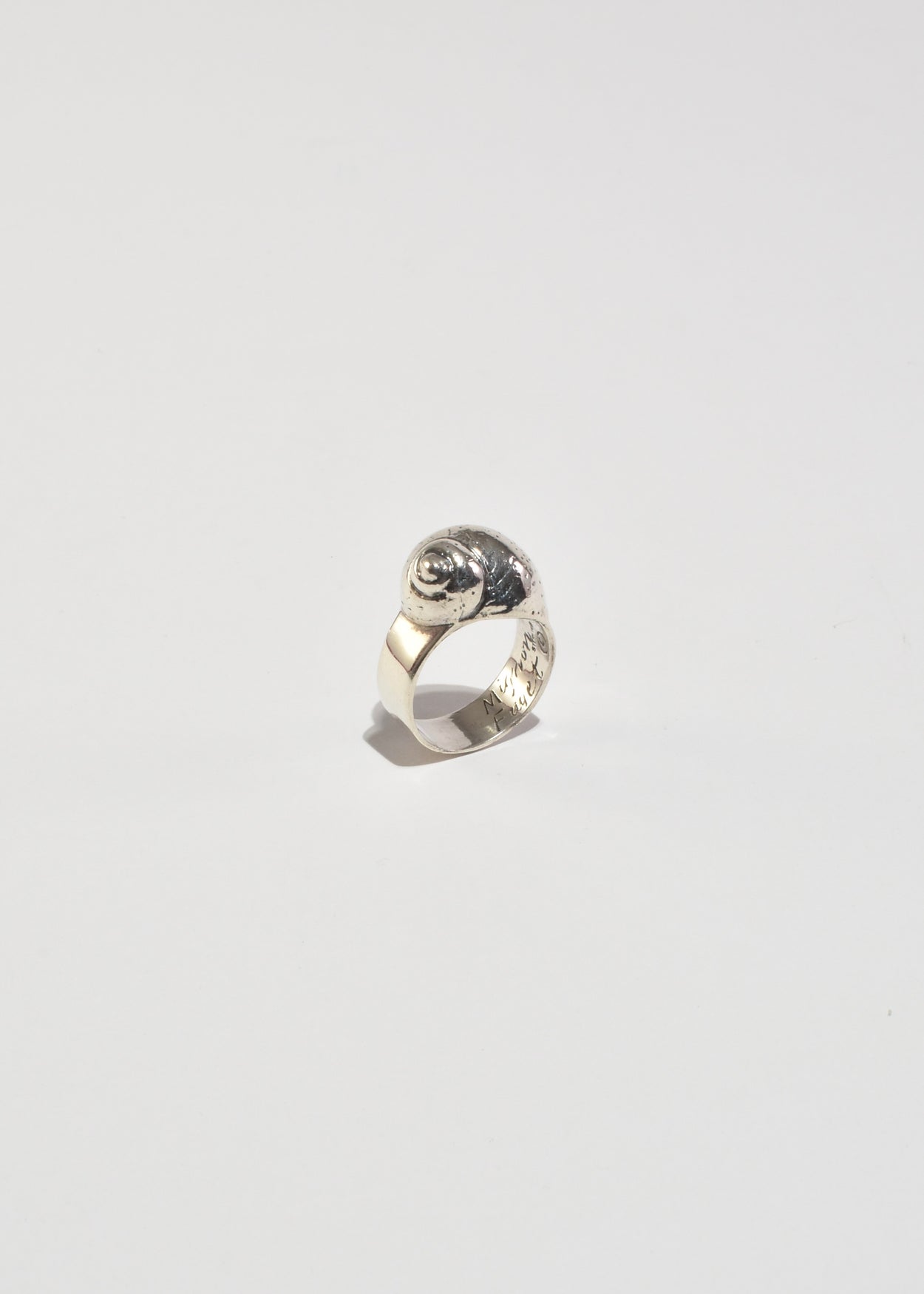 Sterling Shell Ring