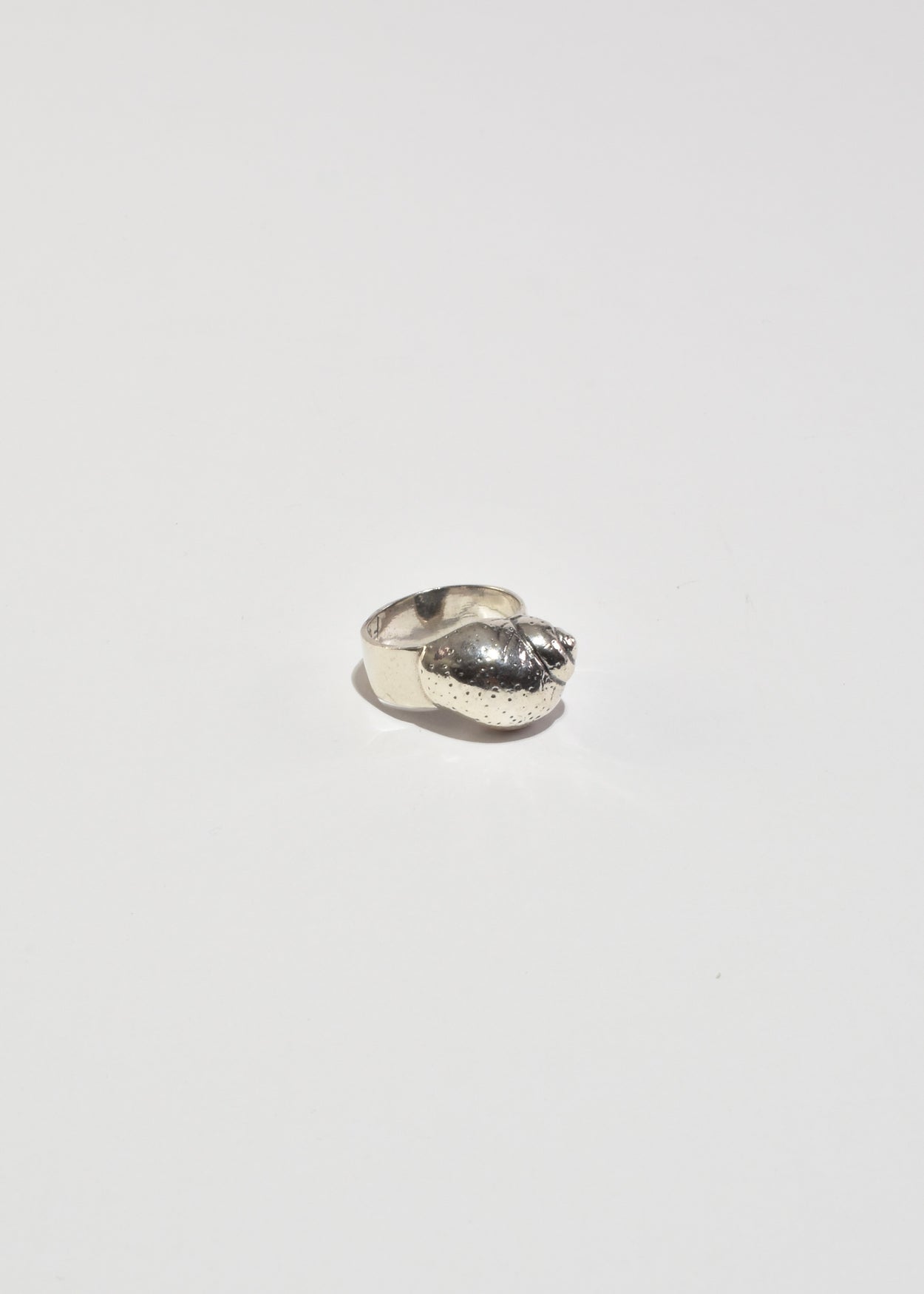 Sterling Shell Ring