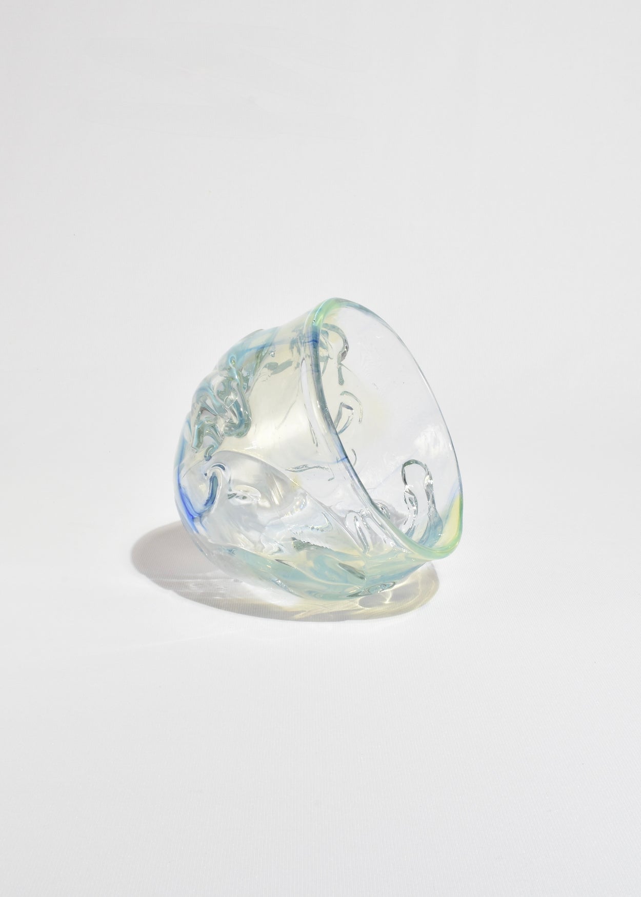 Opalescent Blown Glass Bowl