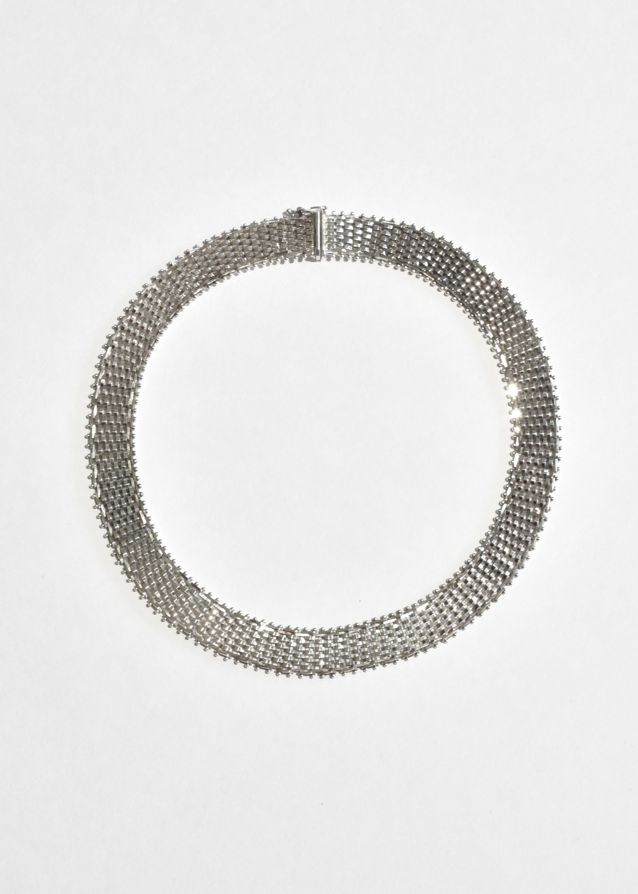 Italian Woven Collar Necklace