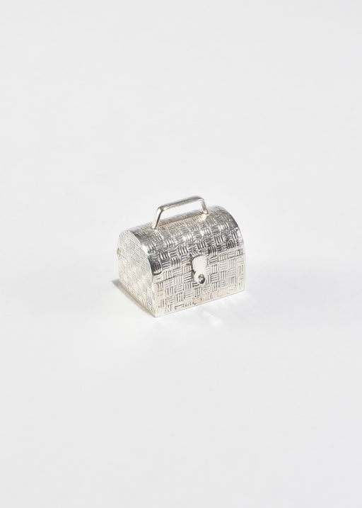 Sterling Basket Pillbox