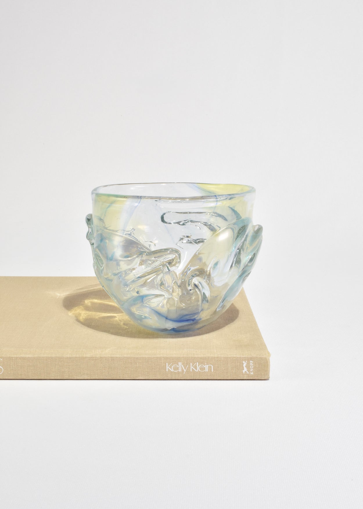 Opalescent Blown Glass Bowl