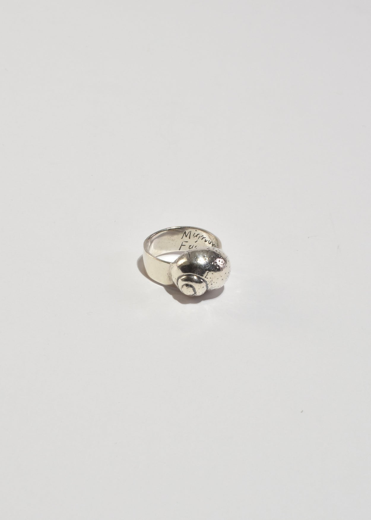 Sterling Shell Ring