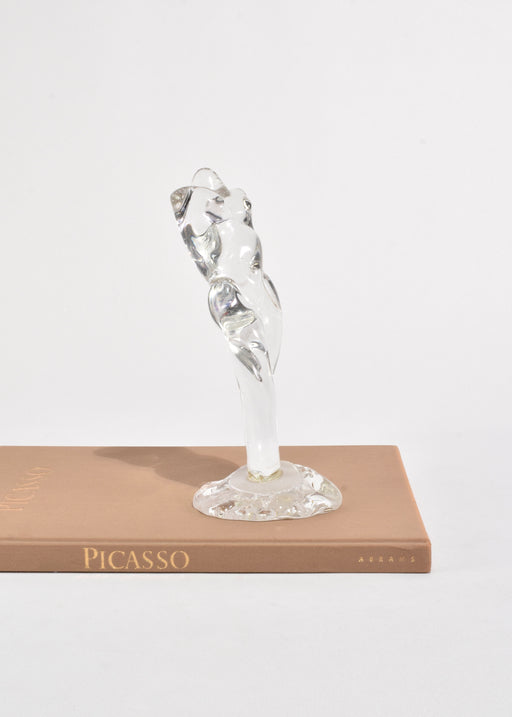 Glass Torso Sculpture