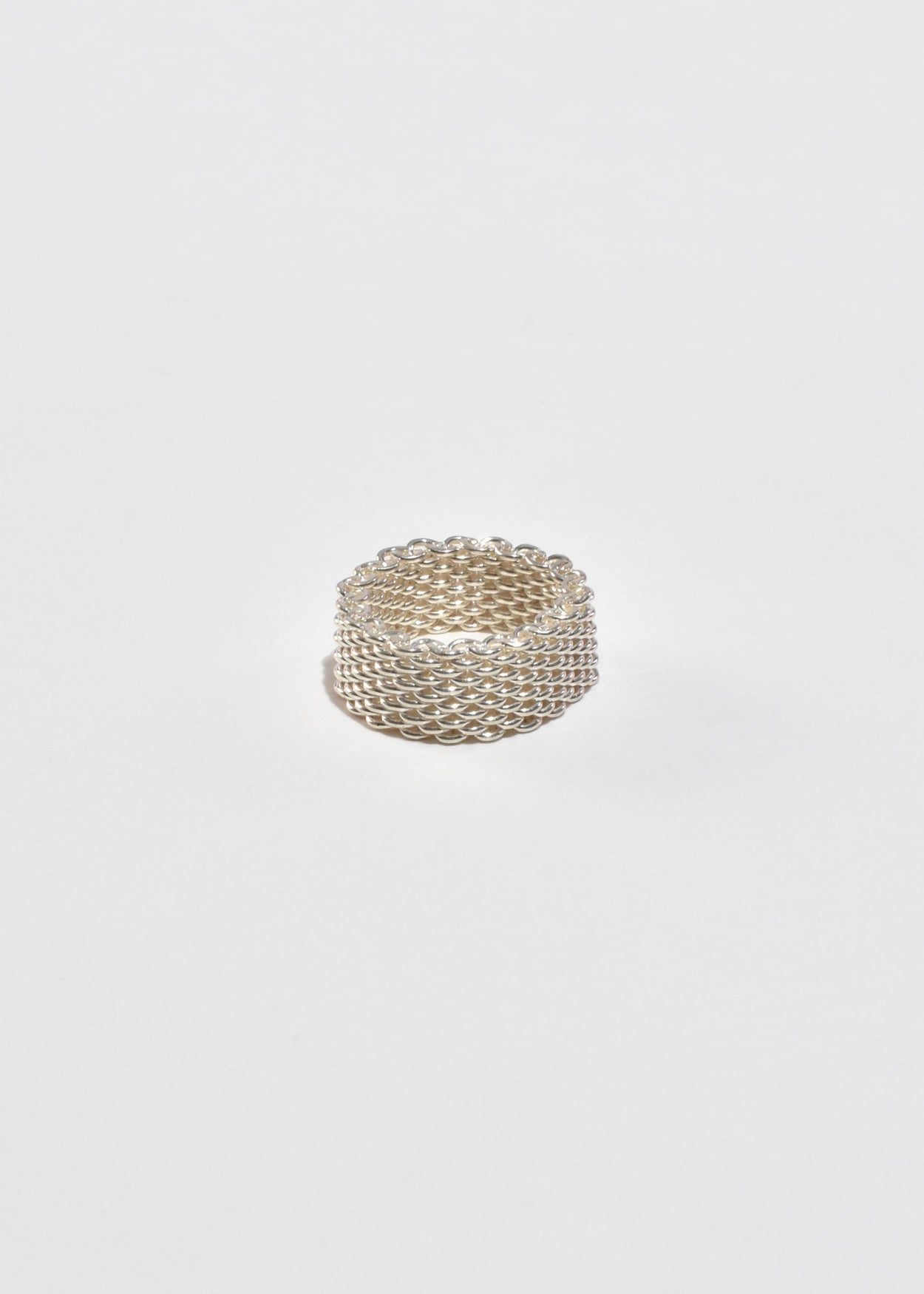 Sterling Mesh Ring