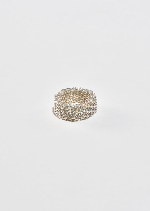 Sterling Mesh Ring