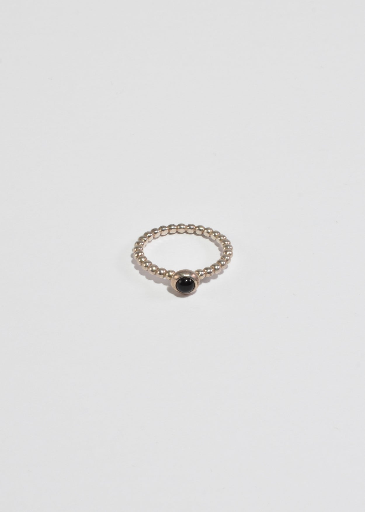 Onyx Sphere Ring