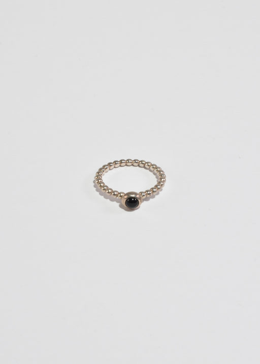 Onyx Sphere Ring