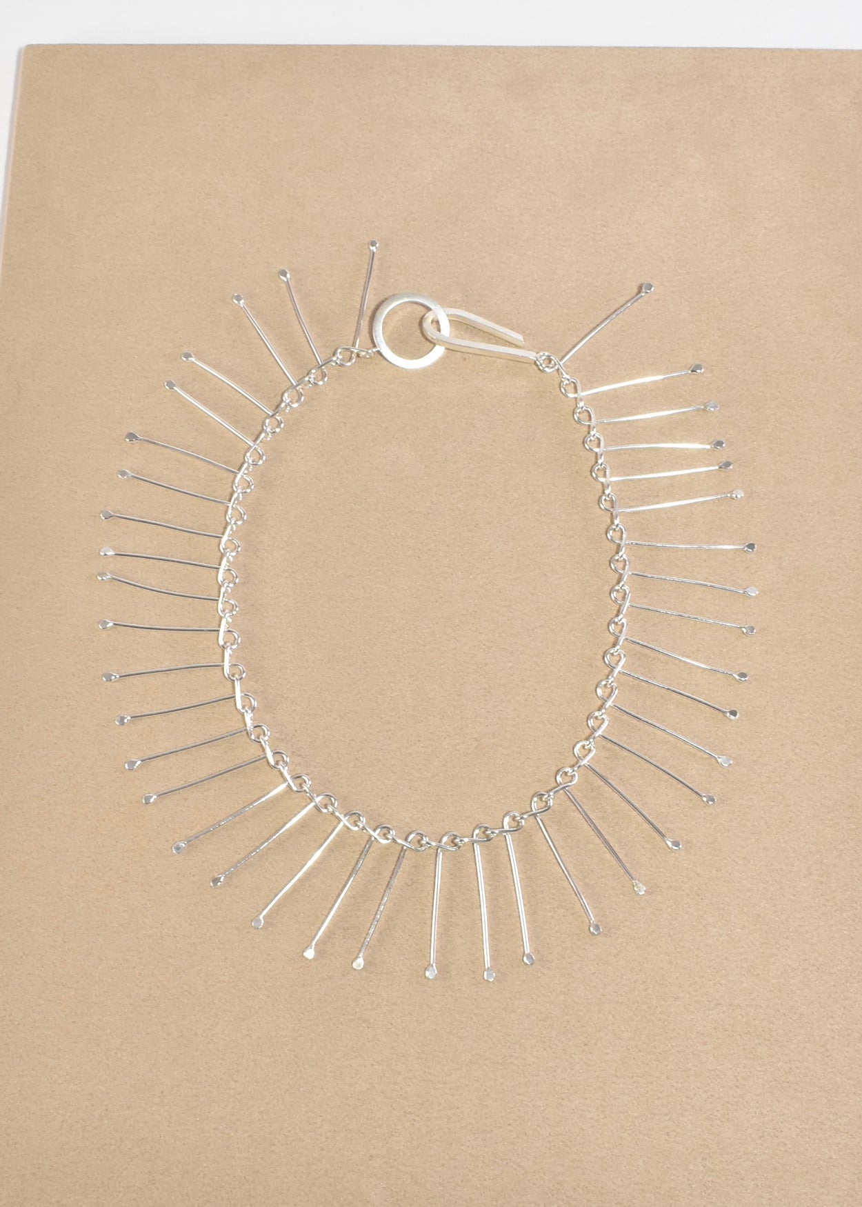 Sterling Spine Necklace