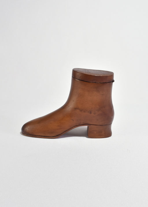 Wooden Boot Box