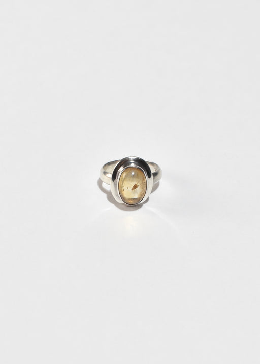 Oval Citrine Ring