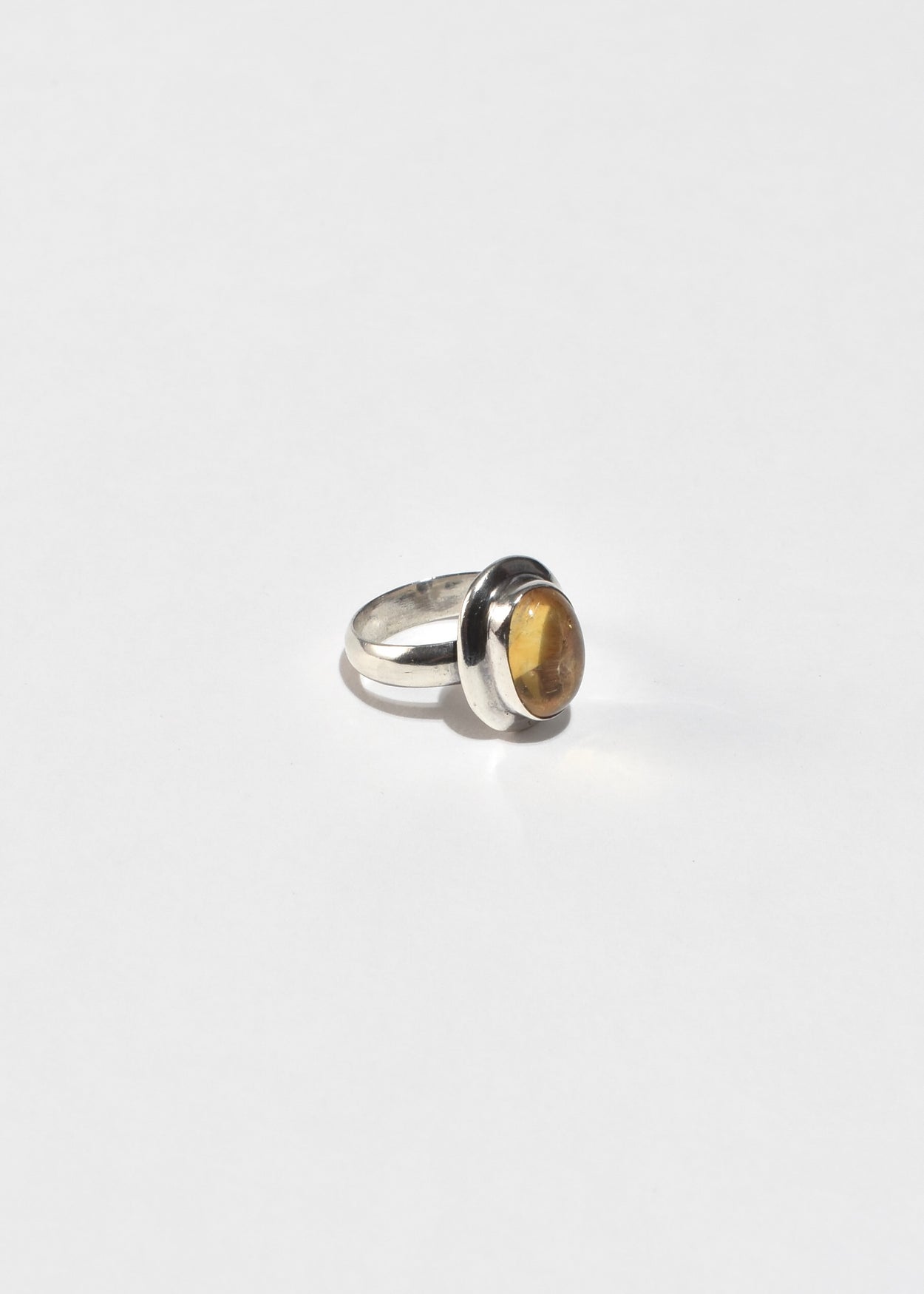 Oval Citrine Ring