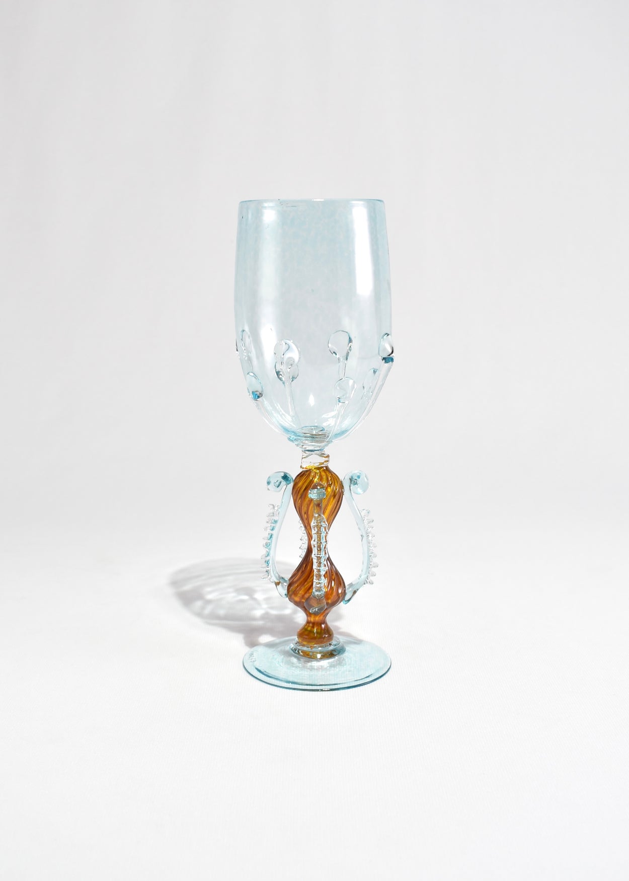 Art Glass Goblet