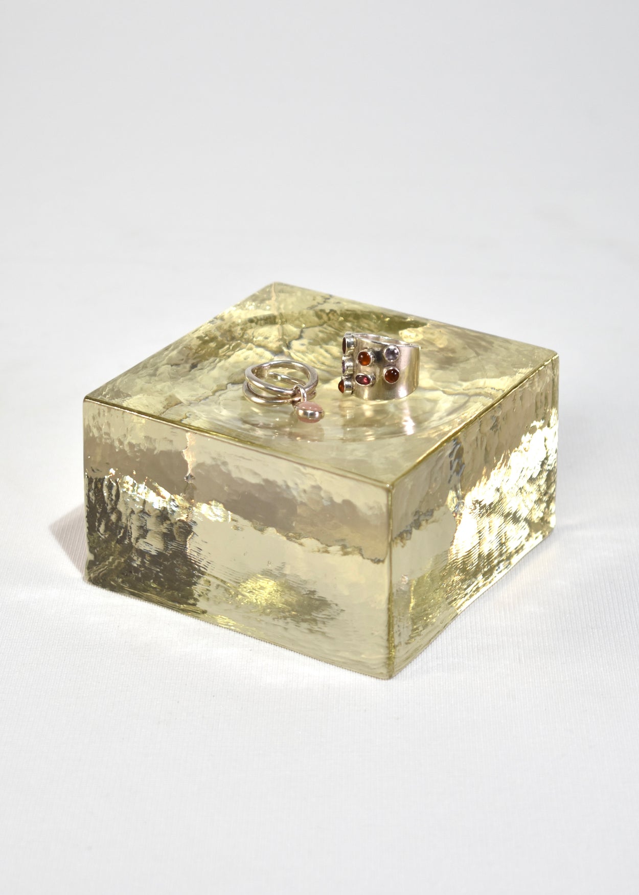 Sculptural Glass Catchall
