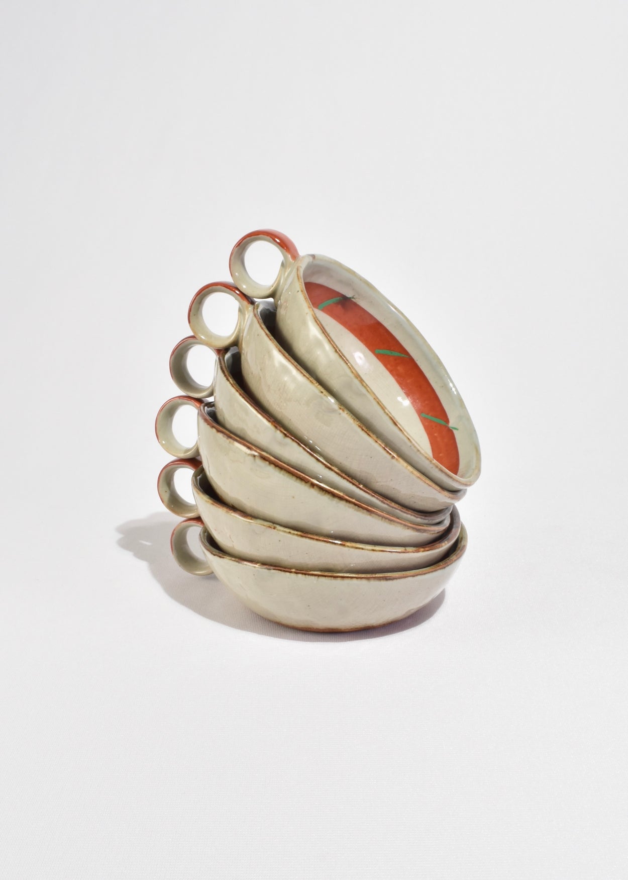 Ceramic Bowls, Set of Six