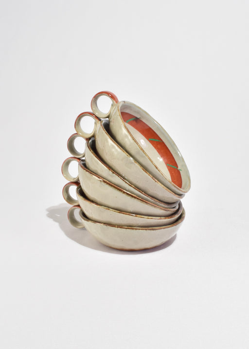 Ceramic Bowls, Set of Six