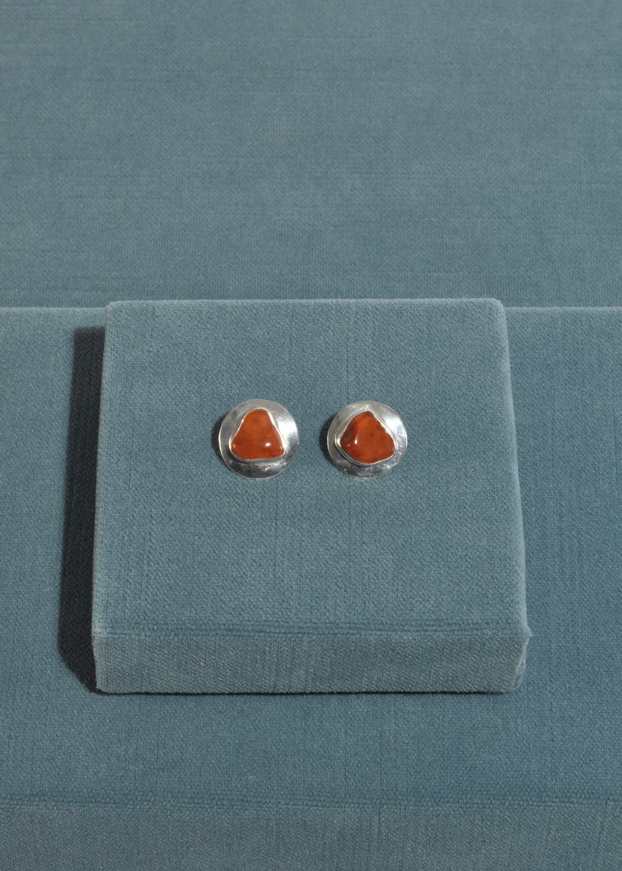 Organic Carnelian Earrings