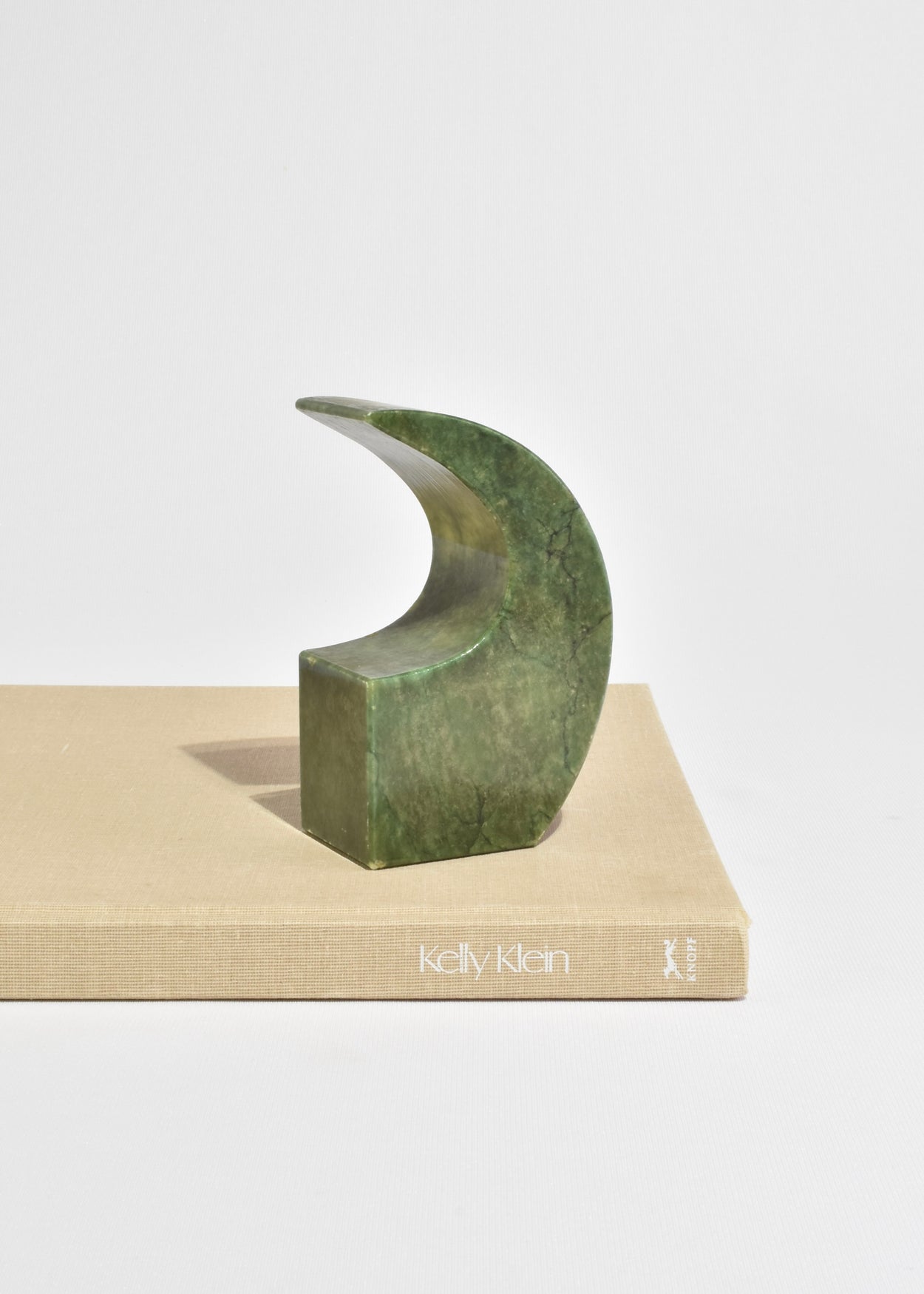 Italian Serpentine Curved Bookends