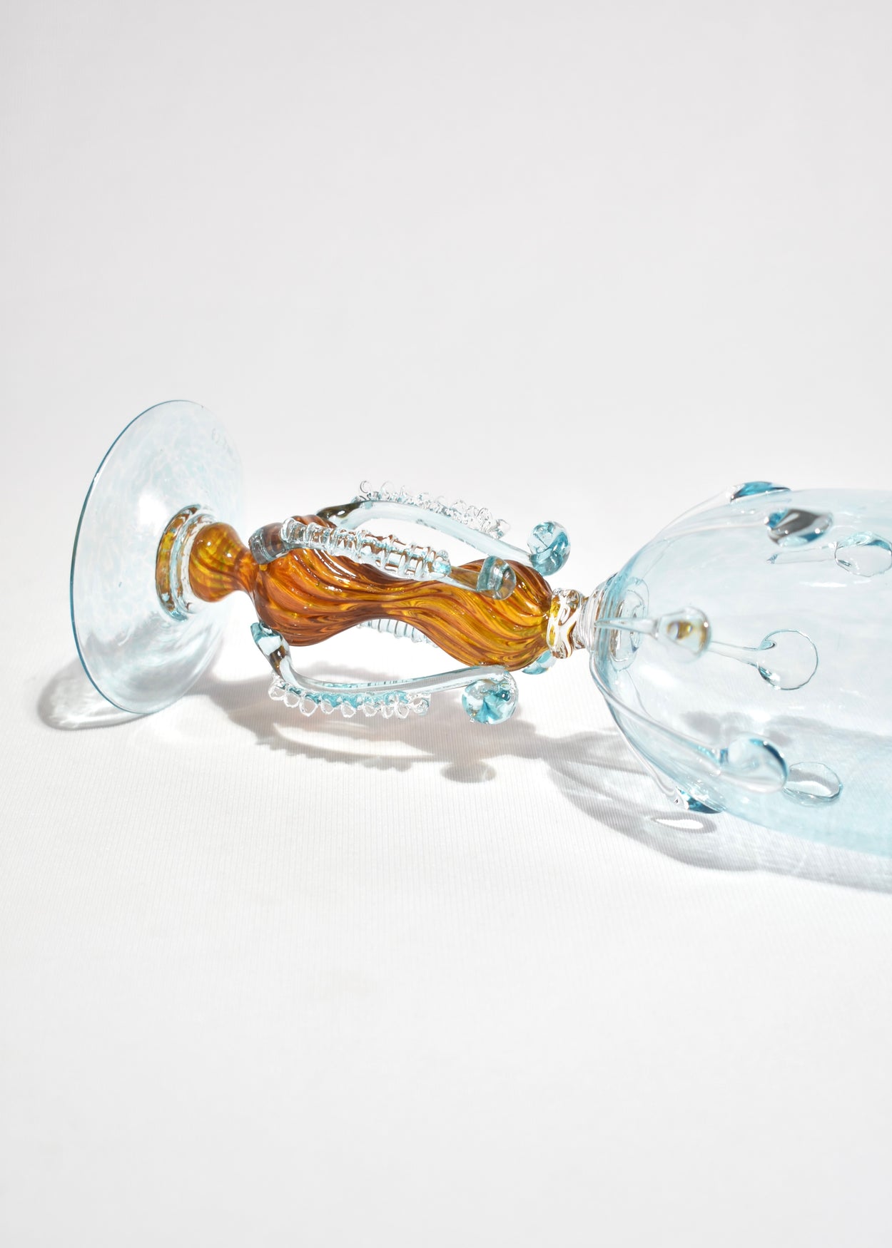 Art Glass Goblet