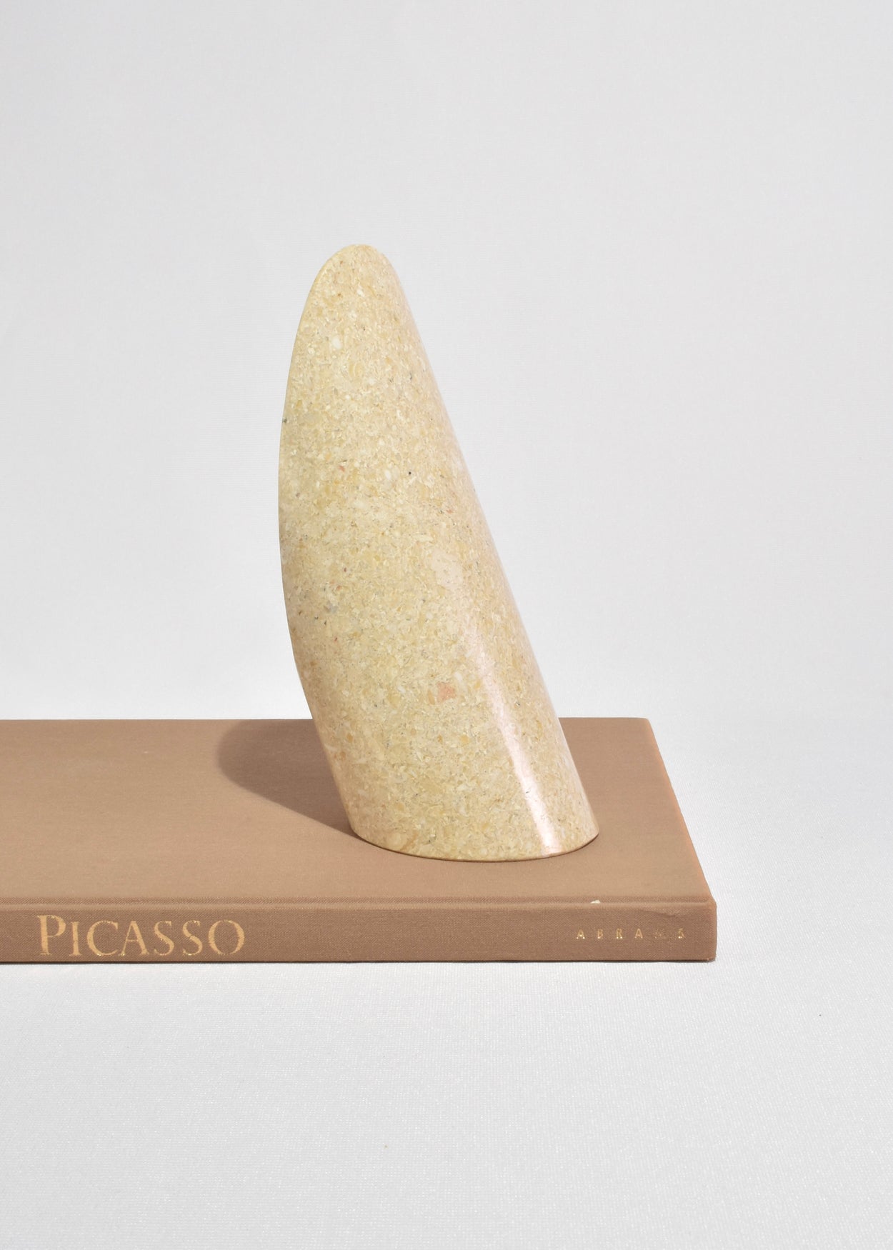 Slanted Stone Bookends