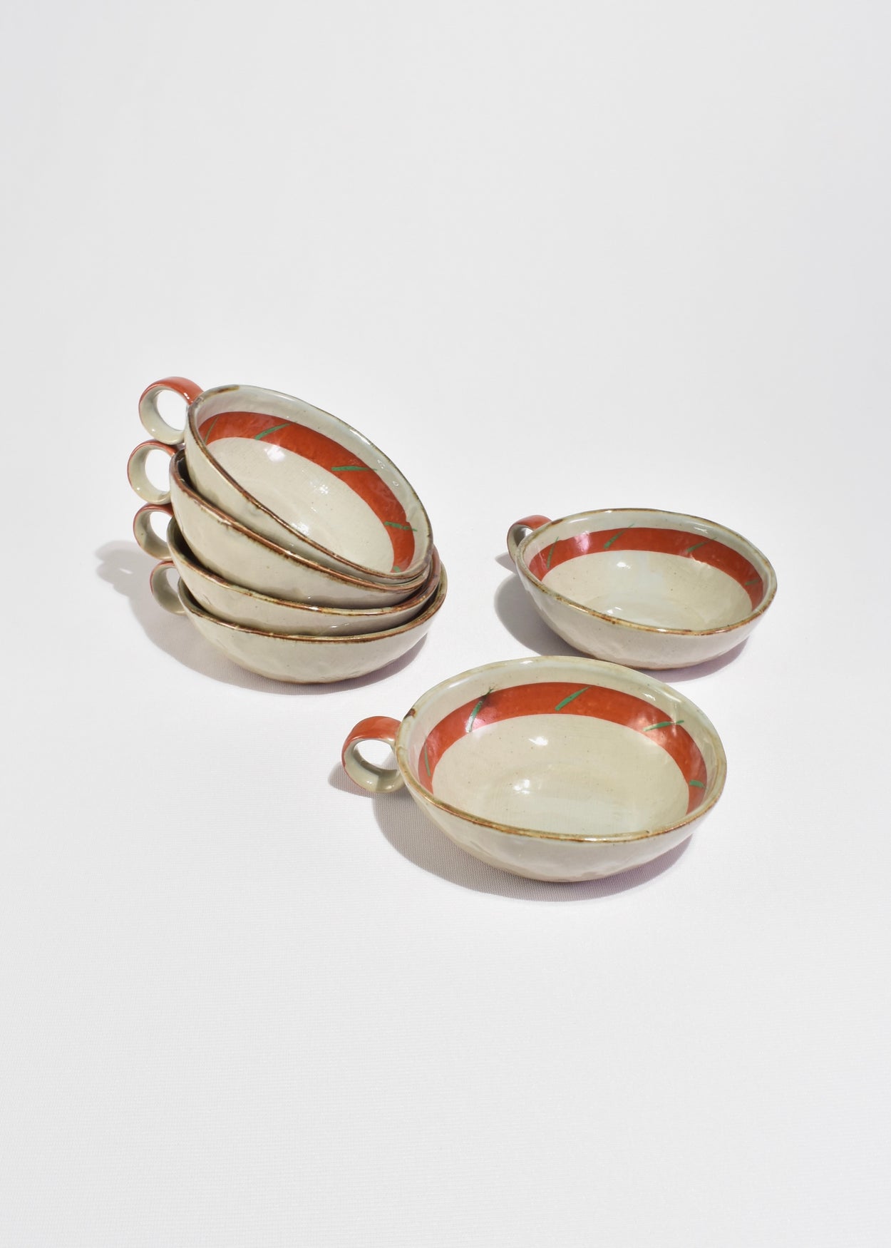 Ceramic Bowls, Set of Six