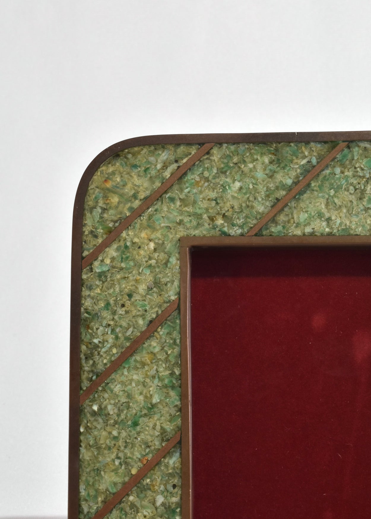 Green Stone Picture Frame