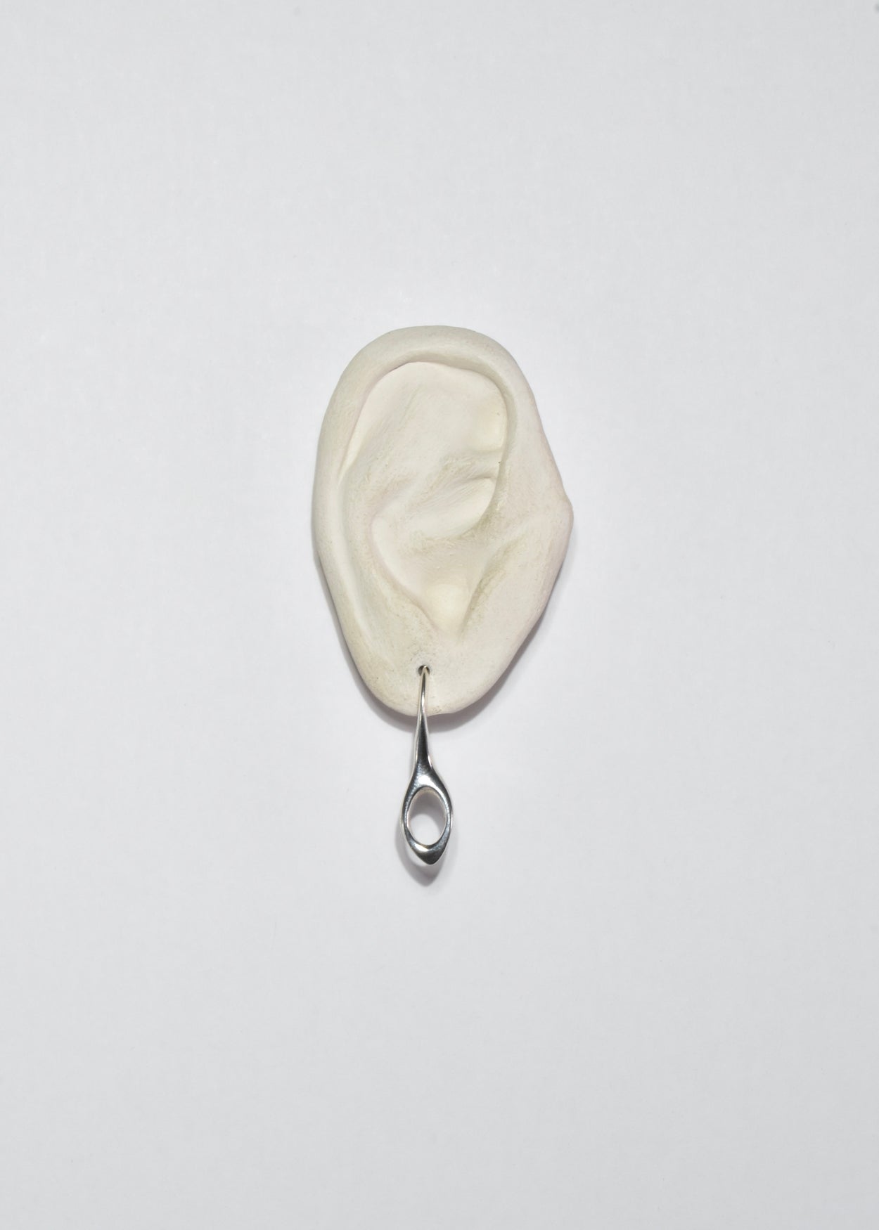 Sculptural Silver Earrings