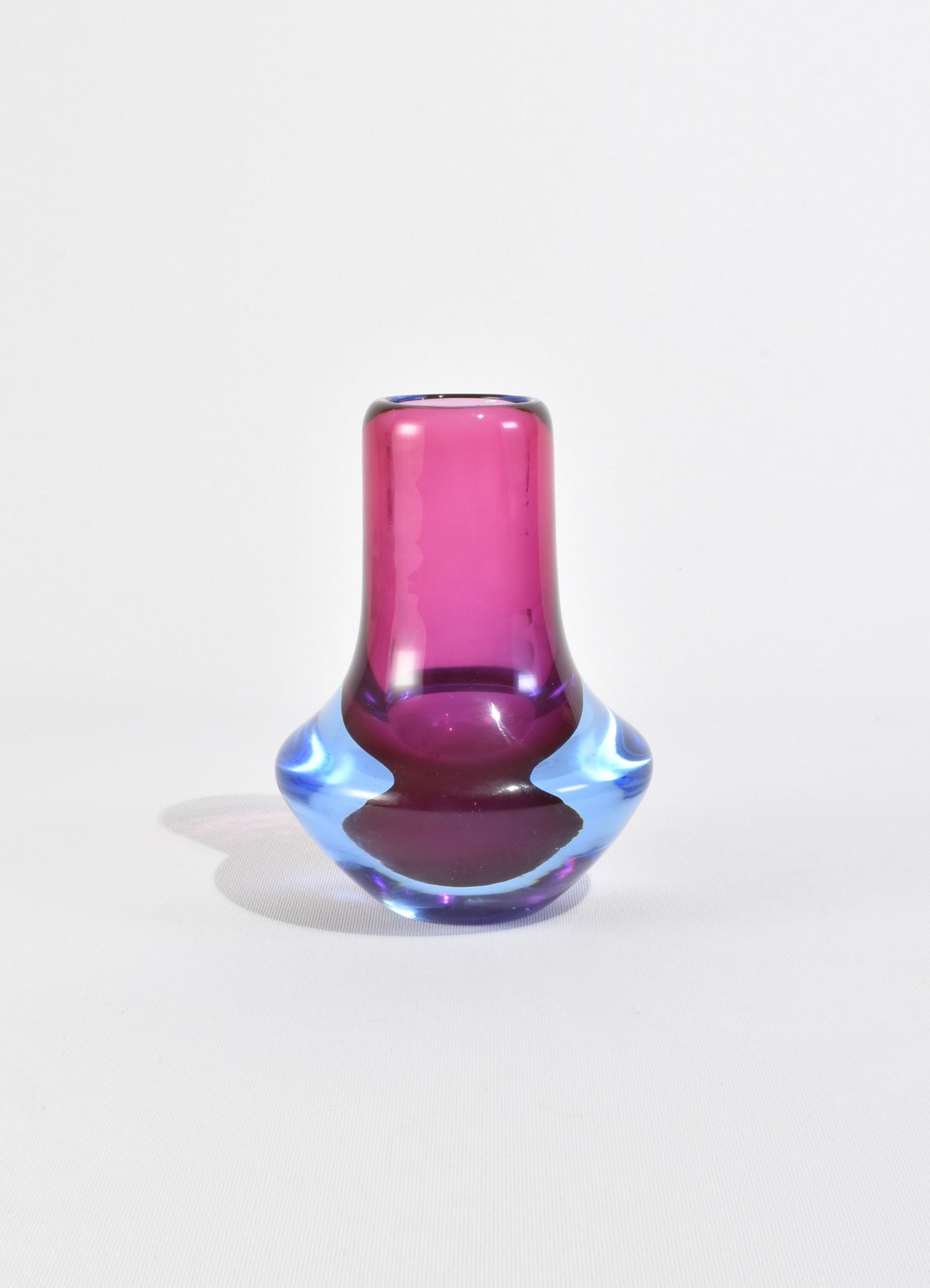 Sommerso Glass Vase