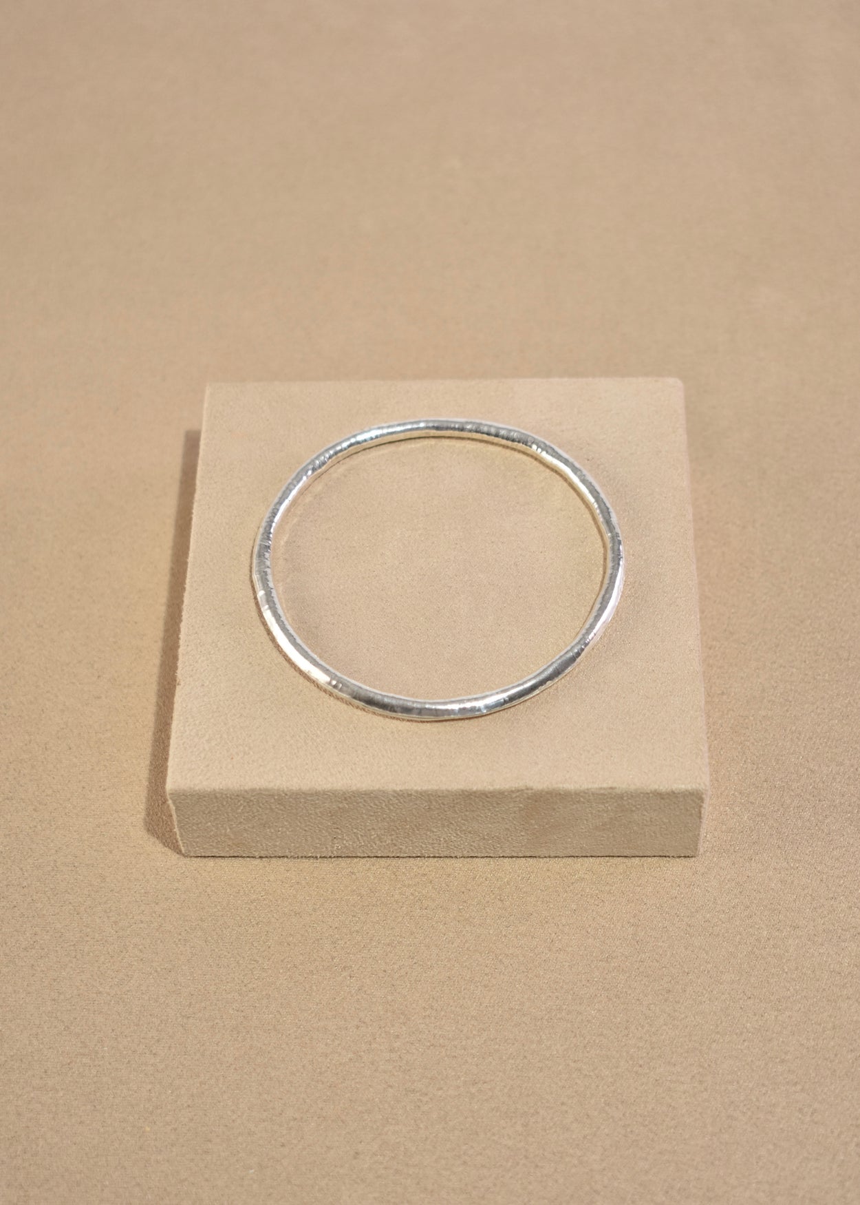 Hollow Formed Sterling Bracelet