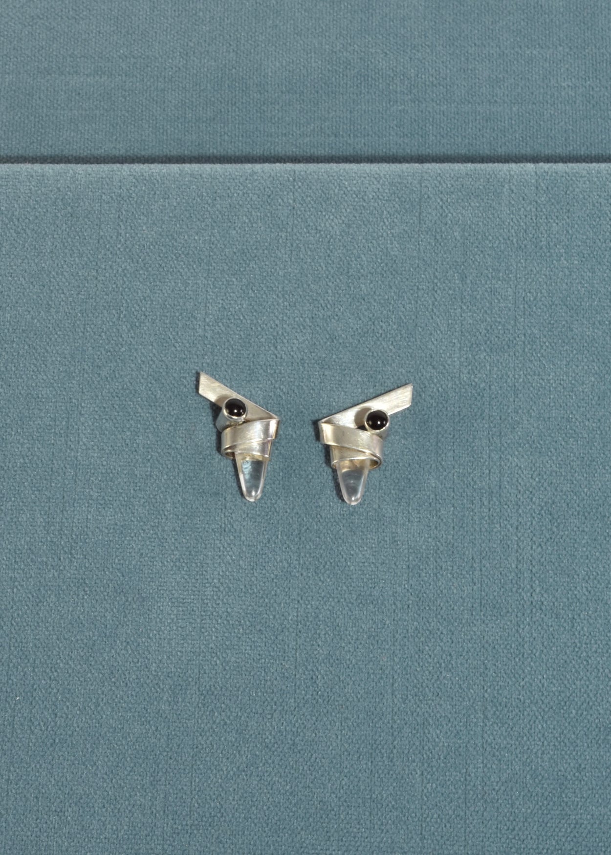 Onyx Crystal Earrings