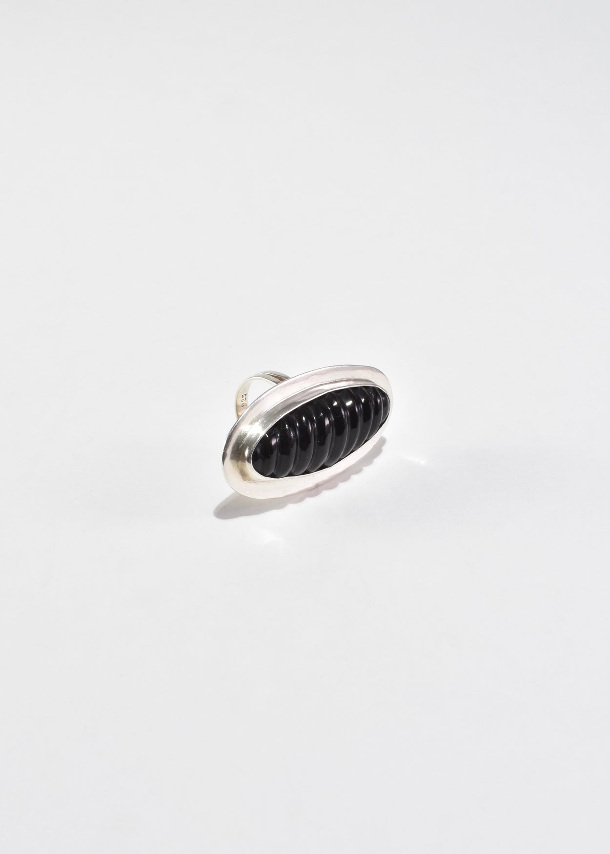 Carved Onyx Ring