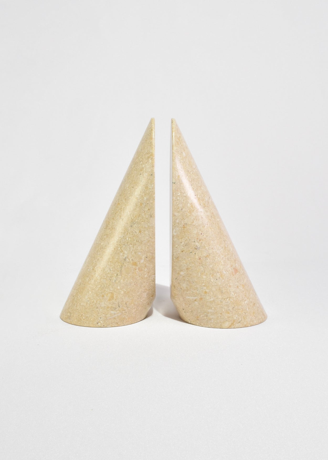 Slanted Stone Bookends