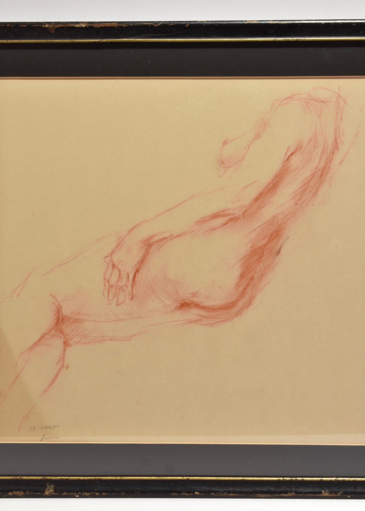 Figure Study, Framed