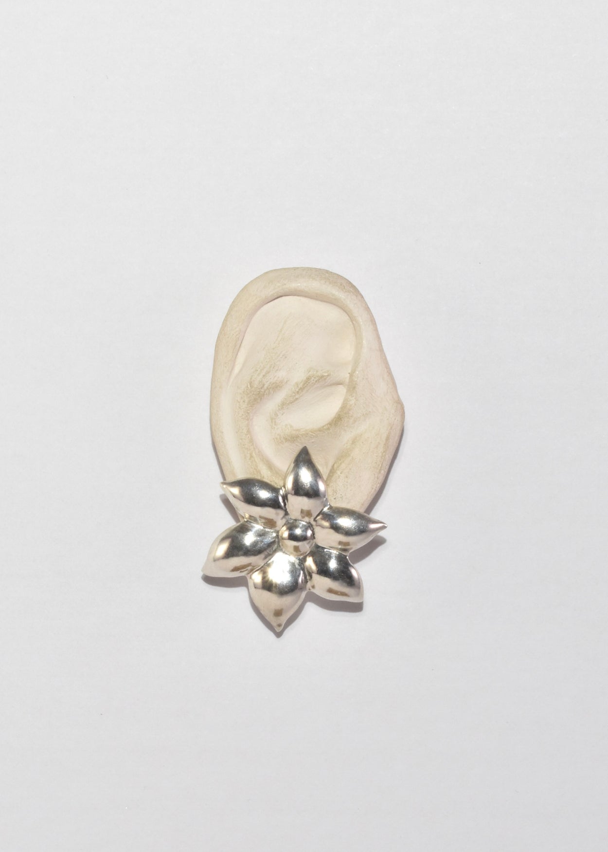 Sterling Flower Earrings