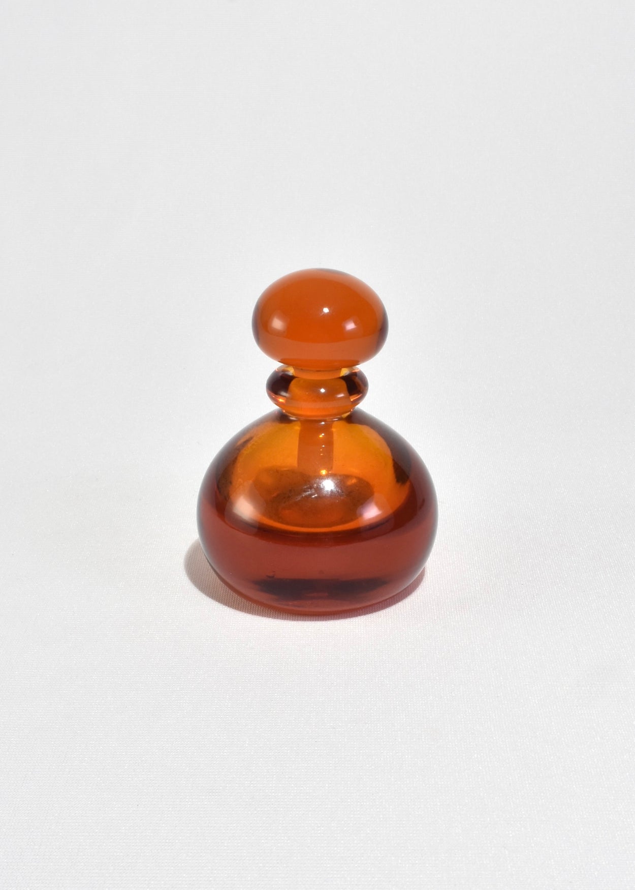 Amber Glass Perfume Bottle