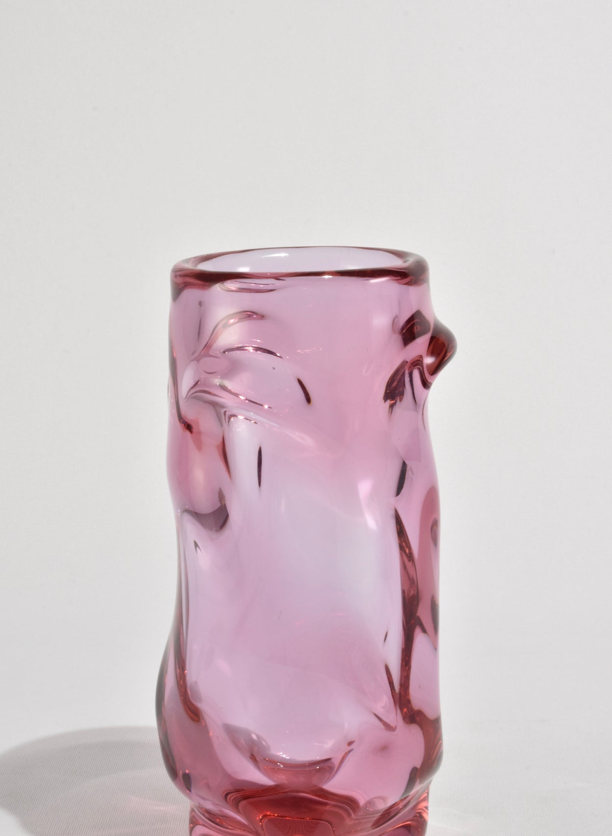 Pink Glass Vase