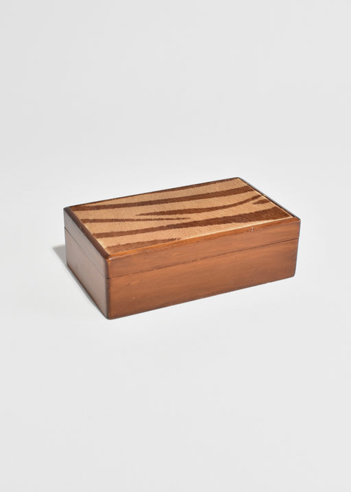 Zebra Italian Jewelry Box
