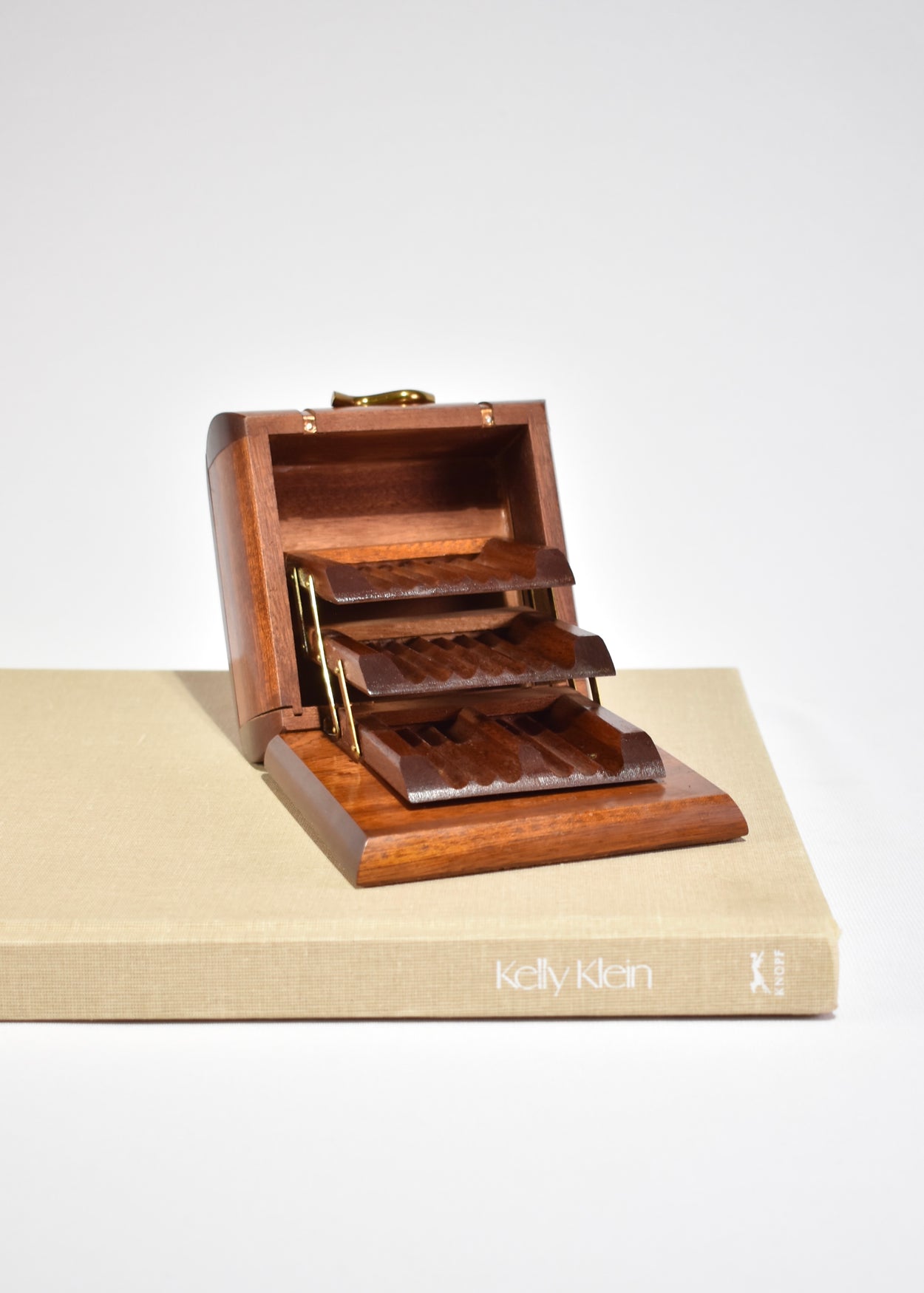 Brass Expanding Cigarette Box