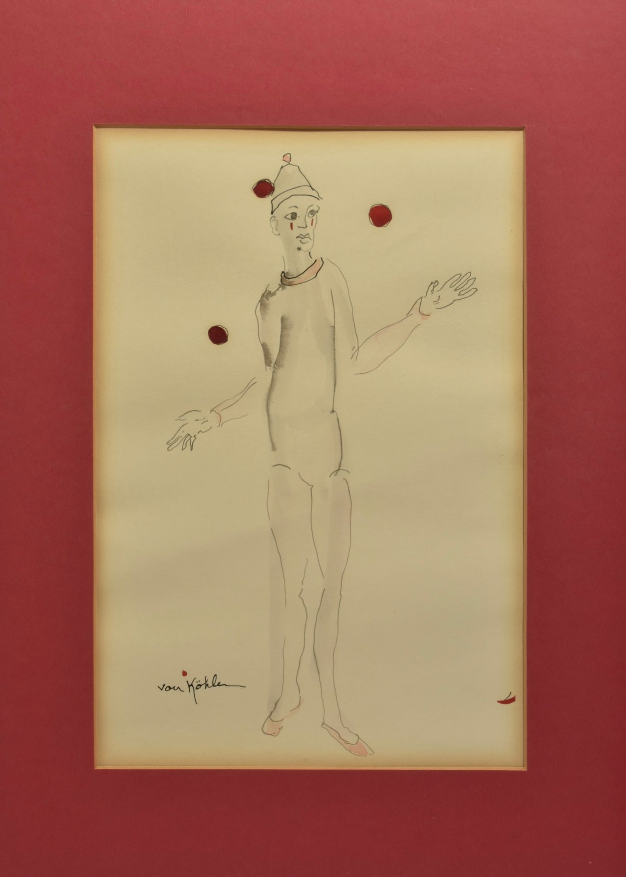 Maria von Köhler, Juggler, Framed