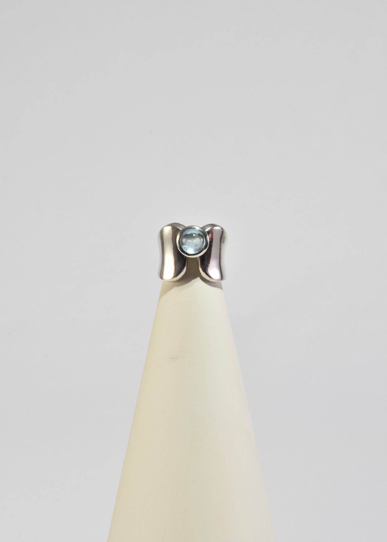 Sculptural Topaz Ring