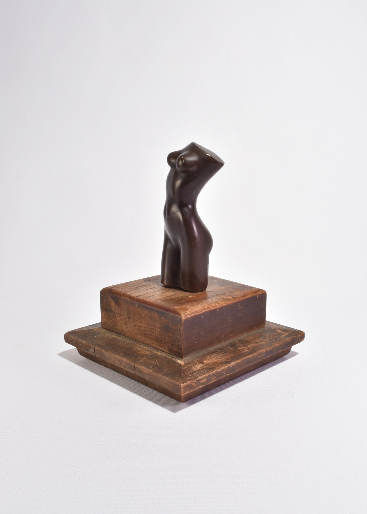 Torso on Wooden Base