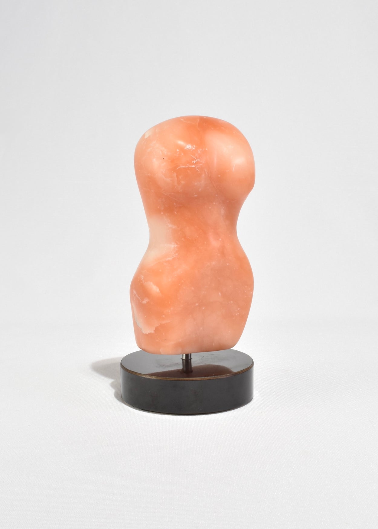 Carved Calcite Female Figure