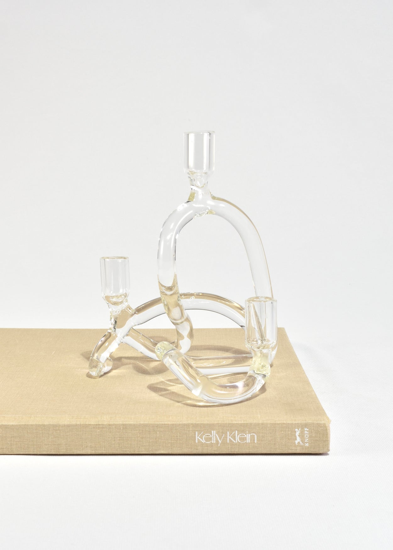 Blown Glass Candelabra